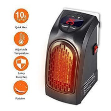 Electric Mini Handy Heater Plug - In Wall (400w) - Justgrabit Inc.