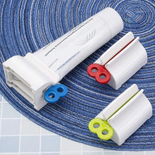 Rolling Tube Toothpaste Squeezer Toothpaste Seat Holder Stand - Justgrabit Inc.