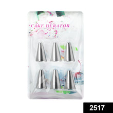 Cake Decorating Stainless Steel Nozzle (6pcs) - Justgrabit Inc.