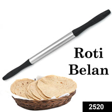 Kitchen Plastic Roti Maker Belan / Rolling Pin (Black) - Justgrabit Inc.