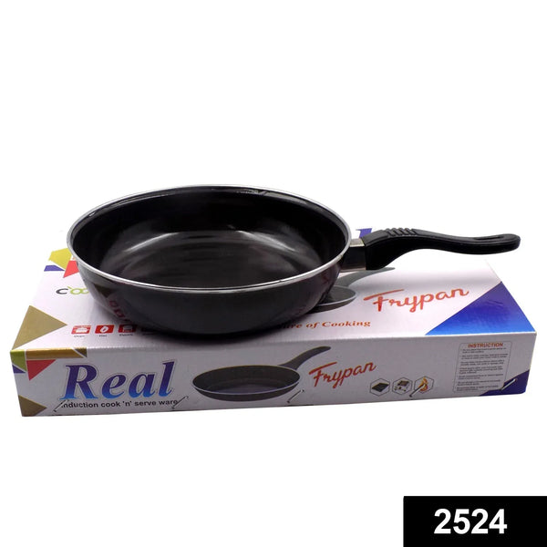 Induction Base Hard Anodized Tadka Fry Pan Nonstick - Justgrabit Inc.