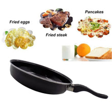 Induction Base Hard Anodized Tadka Fry Pan Nonstick - Justgrabit Inc.