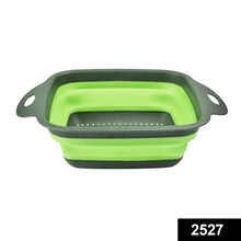 Silicone Square Plastic Folding Collapsible Durable Kitchen Sink Dish Rack - Justgrabit Inc.