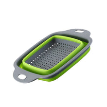 Silicone Square Plastic Folding Collapsible Durable Kitchen Sink Dish Rack - Justgrabit Inc.
