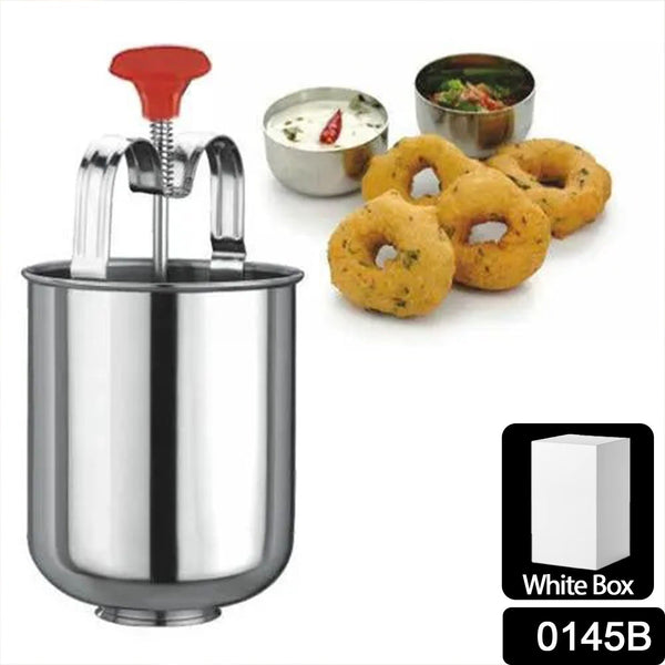 Stainless Steel Medu Vada And Donut Maker For Perfectly Shaped And Crispy Vada Maker - justgrabit.in | Just Grab It