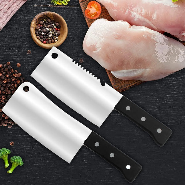 8 Piece Kitchen Knife Set for Kitchen - Justgrabit Inc.