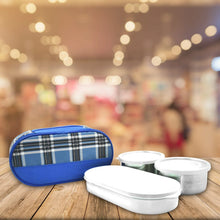 Corporate Lunch Stainless Steel Containers (Set of 3) - Justgrabit Inc.