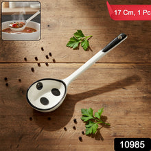 Premium 17 cm Heat - Resistant Ceramic Soup Ladle - justgrabit.in | Just Grab It