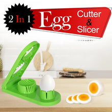 Multi - Segment 2 in 1 Egg Cutter / Slicer - Justgrabit Inc.