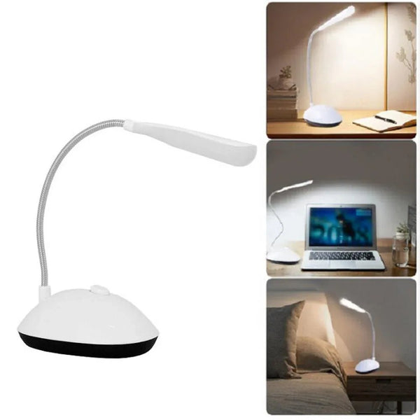 Portable LED Reading Light Adjustable Dimmable Touch Control Desk Lamp - Justgrabit Inc.