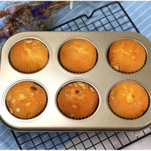 Round Shape Carbon steel Muffin Cupcake Mould Case Bakeware - Justgrabit Inc.