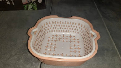 2 In 1 Basket Strainer To Rinse Various Types Of Items Like Fruits, Vegetables Etc. - Justgrabit Inc.