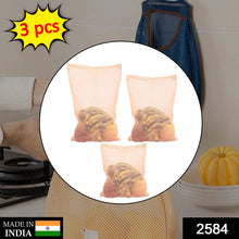 Fridge Bags for Fruits and Vegetables with Zip Net (Multicolour) - Justgrabit Inc.
