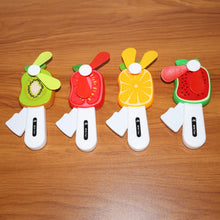 Mini Hand Pressure Fruit - Shaped Fan for Kids (1 Pc / Mix Design) - justgrabit.in | Just Grab It