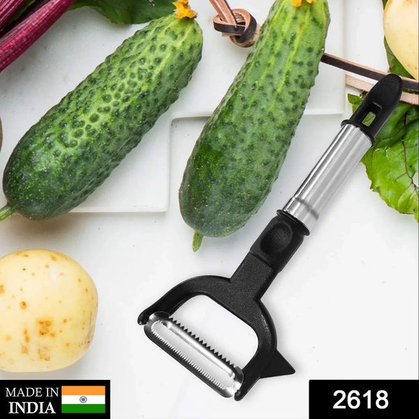 2 - in - 1 Double Julienne and Vegetable Peeler - Justgrabit Inc.