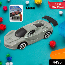 Metal Mini Car Toy, Free Wheel Toy Vehicle (Multicolor / 1 Pc) - justgrabit.in | Just Grab It