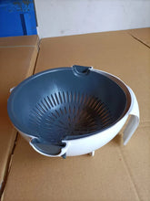Multi - Functional Washing Fruits and Vegetables Bowl & Strainer with Handle - Justgrabit Inc.