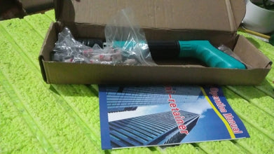 Manual Steel Nails Gun, Nail Wall Fastening Tool with 10 Nails (1 Set) - justgrabit.in | Just Grab It