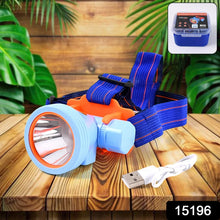 Mini Rechargeable Power Headlamp With Plastic Case (1 Pc) - Justgrabit Inc.