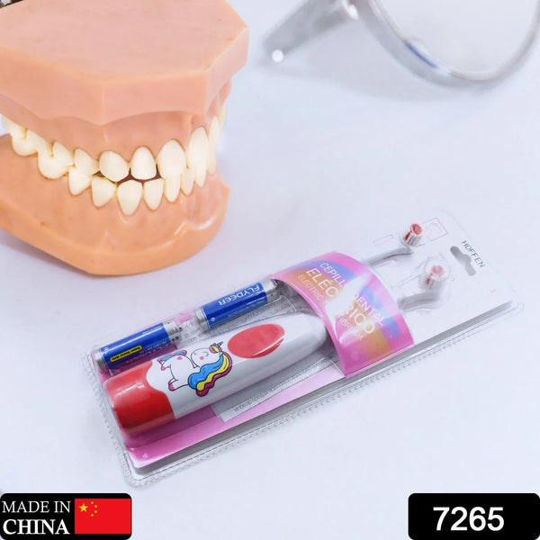 Electric Toothbrush for Kids and Adults Travel Portable Toothbrush With Extra 1 Brush Heads With 2 Battery - justgrabit.in | Just Grab It