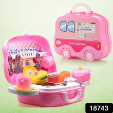 Kitchen Set for Kids Girls Pretend Play Toys Little (23 Pcs Set Approx) - justgrabit.in | Just Grab It