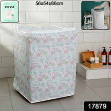 PEVA Waterproof Washing Machine Dust Cover (56×54×86 cm, 1 Pc) - justgrabit.in | Just Grab It