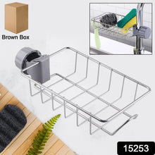 Soap, Sponge Holder, Stainless Steel Sink, Caddy Organizer (1 Pc) - Justgrabit Inc.