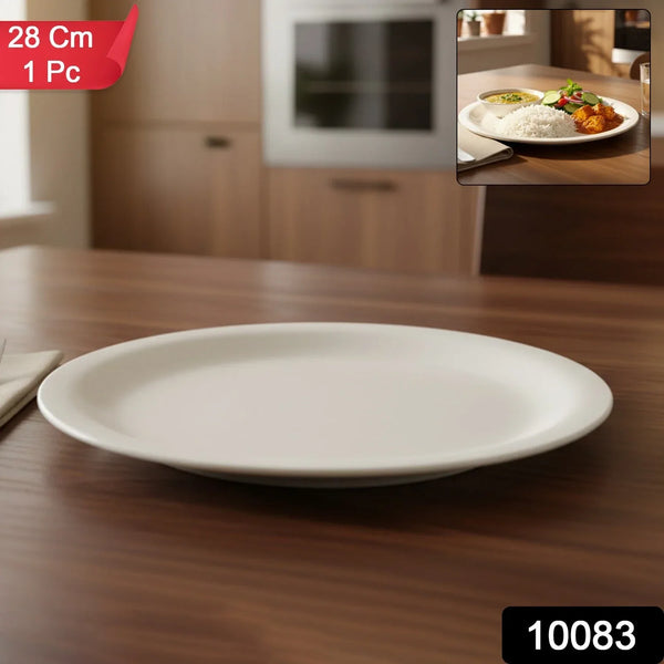 Premium Round Dinner Plate (28cm / 1 Pc) - justgrabit.in | Just Grab It