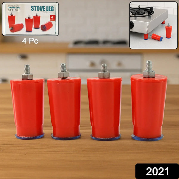 Heavy - Duty Universal Stove Legs for Gas Stove (4 Pc Set) - Justgrabit Inc.
