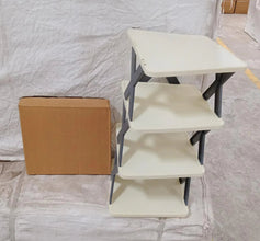 4 LAYER SHOES STAND, SHOE TOWER RACK SUIT FOR SMALL SPACES, CLOSET, SMALL ENTRYWAY, EASY ASSEMBLY AND STABLE IN STRUCTURE, CORNER STORAGE CABINET FOR SAVING SPACE - Justgrabit Inc.