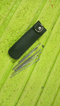 6 - in - 1 Ear Wax Cleaner - Resuable Ear Cleaning Tools Leather Pouch - justgrabit.in | Just Grab It