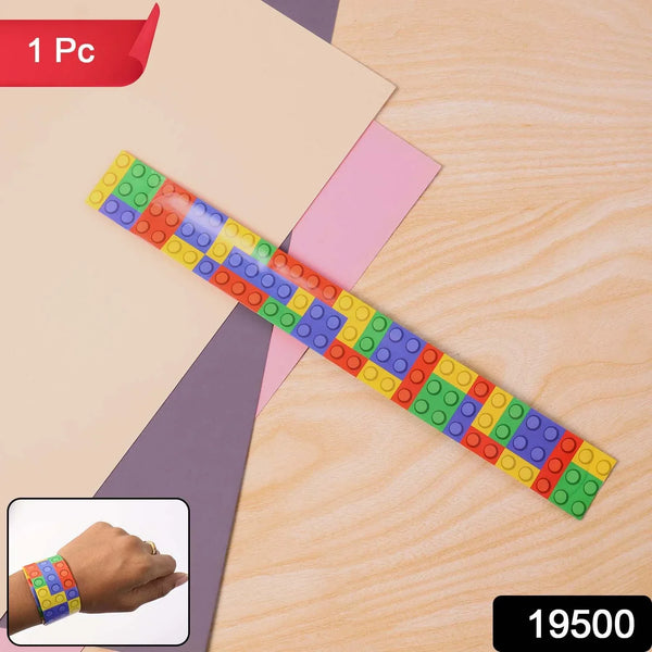 Colorful Snap Slap Bracelet Toy (1 Pc ) - Justgrabit Inc.