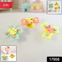 Buzzy Baby Spinner Toy Set – Suction Cup Spinning Toys (3 Pc Set) - justgrabit.in | Just Grab It