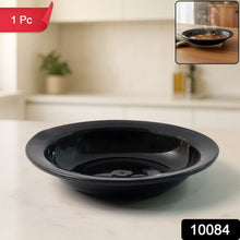 Premium Deep Black Curry Soup Serving Bowl (1 Pc) - justgrabit.in | Just Grab It