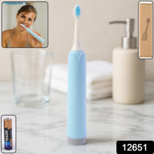 Portable Battery - Operated Electric Toothbrush (1 Pc) - justgrabit.in | Just Grab It