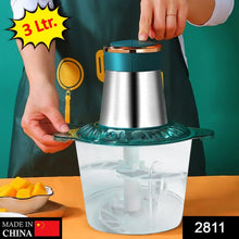 Stainless Steel Electric Meat Grinders with Bowl for Food Chopping Meat & Vegetable. - Justgrabit Inc.