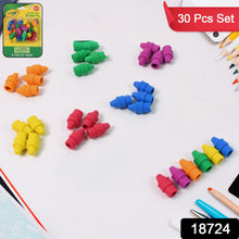 Pencil Top Eraser Rubber Erasers (1 Pc / Mix Color) - justgrabit.in | Just Grab It