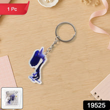 Cute Cartoon Character Acrylic Keychain (1 Pc) - justgrabit.in | Just Grab It