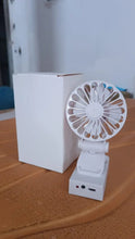 Rechargeable Mini Clip - On Desk Fan (1 Pc) - Justgrabit Inc.