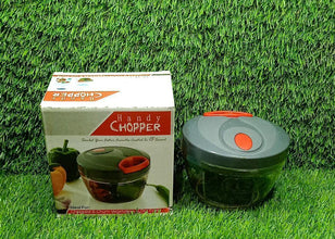 Manual Food Chopper, Compact & Powerful Hand Held Vegetable Chopper / Blender - Justgrabit Inc.