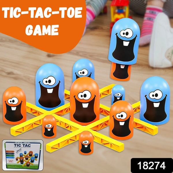 Tic - Tac - Toe Game, Gobble Game, Board Game Indoor (1 Set) - justgrabit.in | Just Grab It