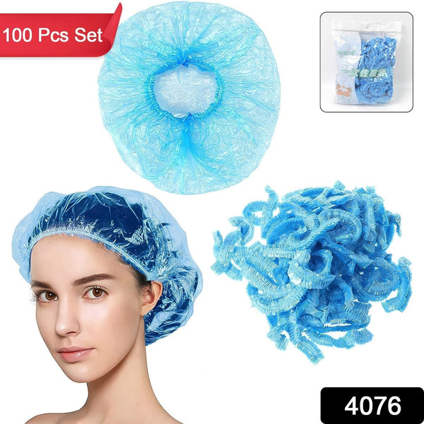 Shower Cap, Waterproof Disposable Shower Cap, 100 Pieces, Hair accessories - justgrabit.in | Just Grab It