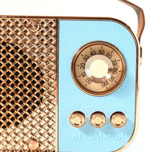 Vintage Style Wireless Portable Speaker with Retro Radio (1 Pc) - justgrabit.in | Just Grab It