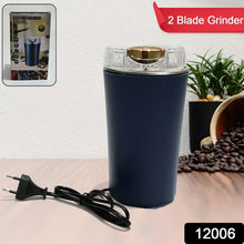 Mini Mixer, Small Blander, powerful Mini Grinder, Electric Coffee Bean Grinder Machine Portable Grinder for Home and Office 1.5L Capacity, 200w (2 Blade Grinder) - Justgrabit Inc.
