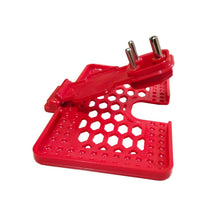 Multi - Purpose Wall Holder Stand for Mobile Charging (Red) - justgrabit.in | Just Grab It