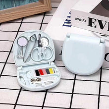 Mini Travel Sewing Kit for Beginners with Threads & Scissors - Justgrabit Inc.