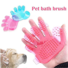 Rubber Pet Cleaning Massaging Grooming Glove Brush - Justgrabit Inc.