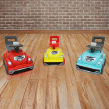 Kids City Ride - On Push Car – Backrest & Musical Horn for Toddlers (Boys & Girls) - justgrabit.in | Just Grab It