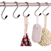 Heavy Duty S - Shaped Stainless Steel Hanging Hooks - 5 pcs - Justgrabit Inc.