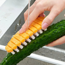 Carrot - Shaped Non - Toxic Vegetable Scrubbing Brush for Fruits & Veggies - Justgrabit Inc.